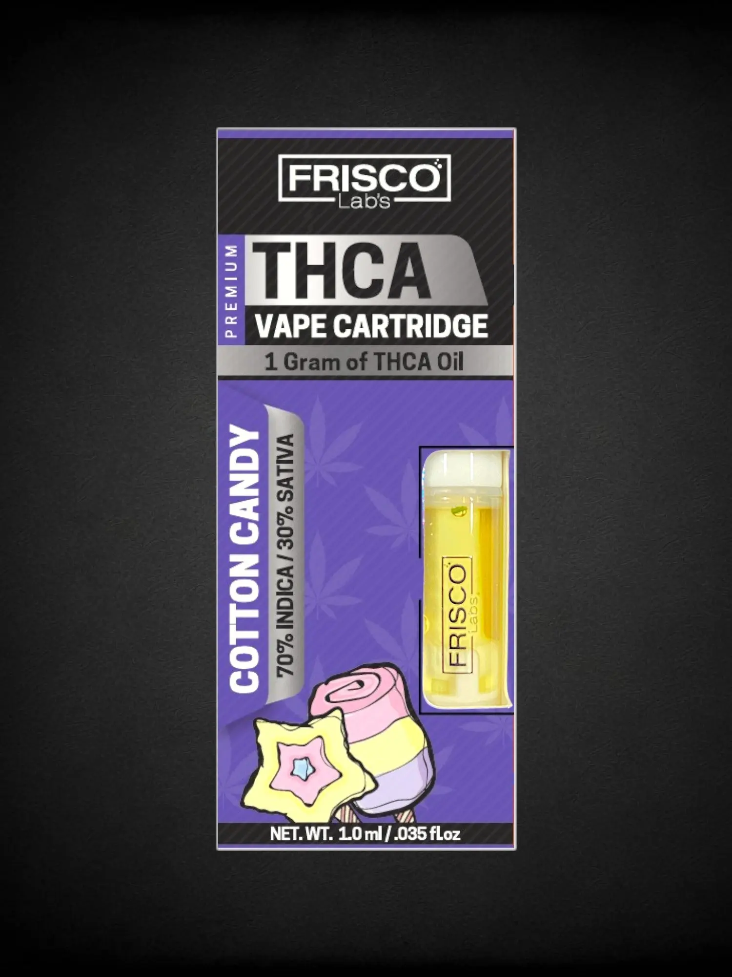 Cotton Candy THCA Vape Cartridge
