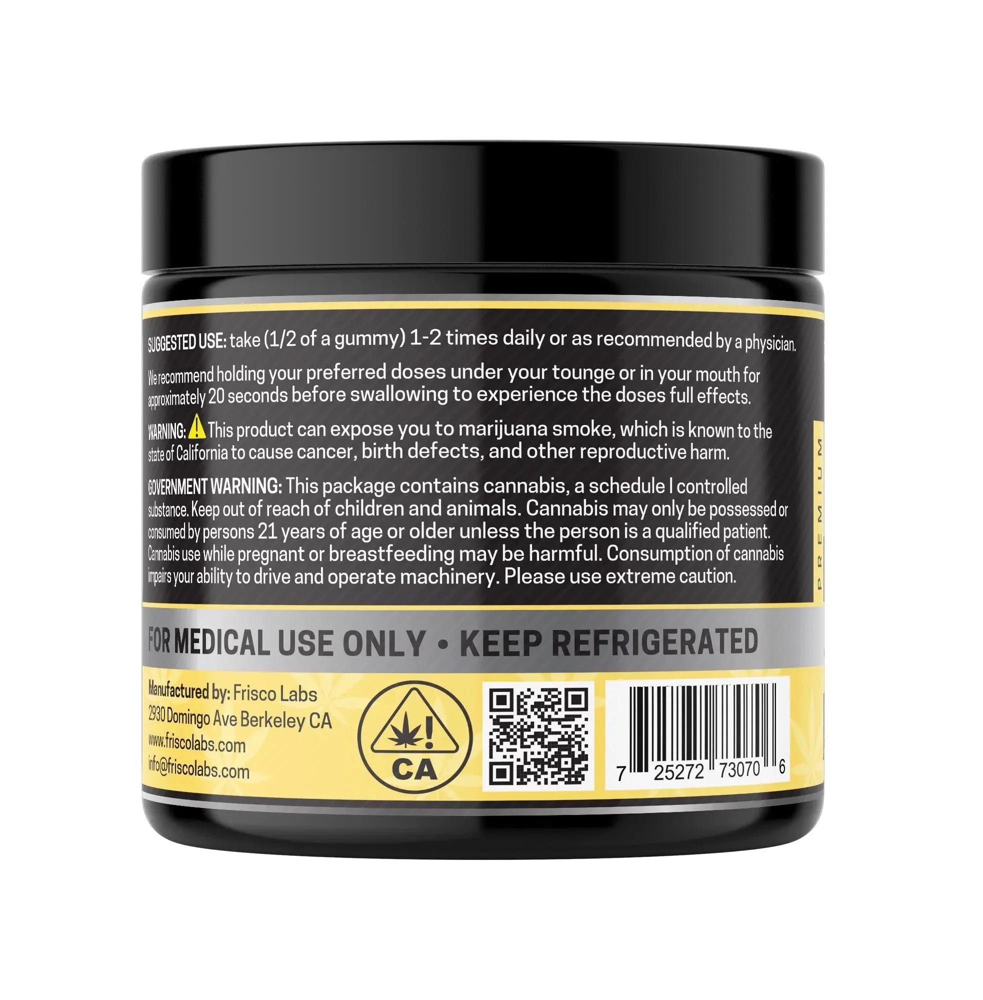 Delta 8 Gummies, Lemon - 1000mg | 25 Pcs Gummies - Image 3