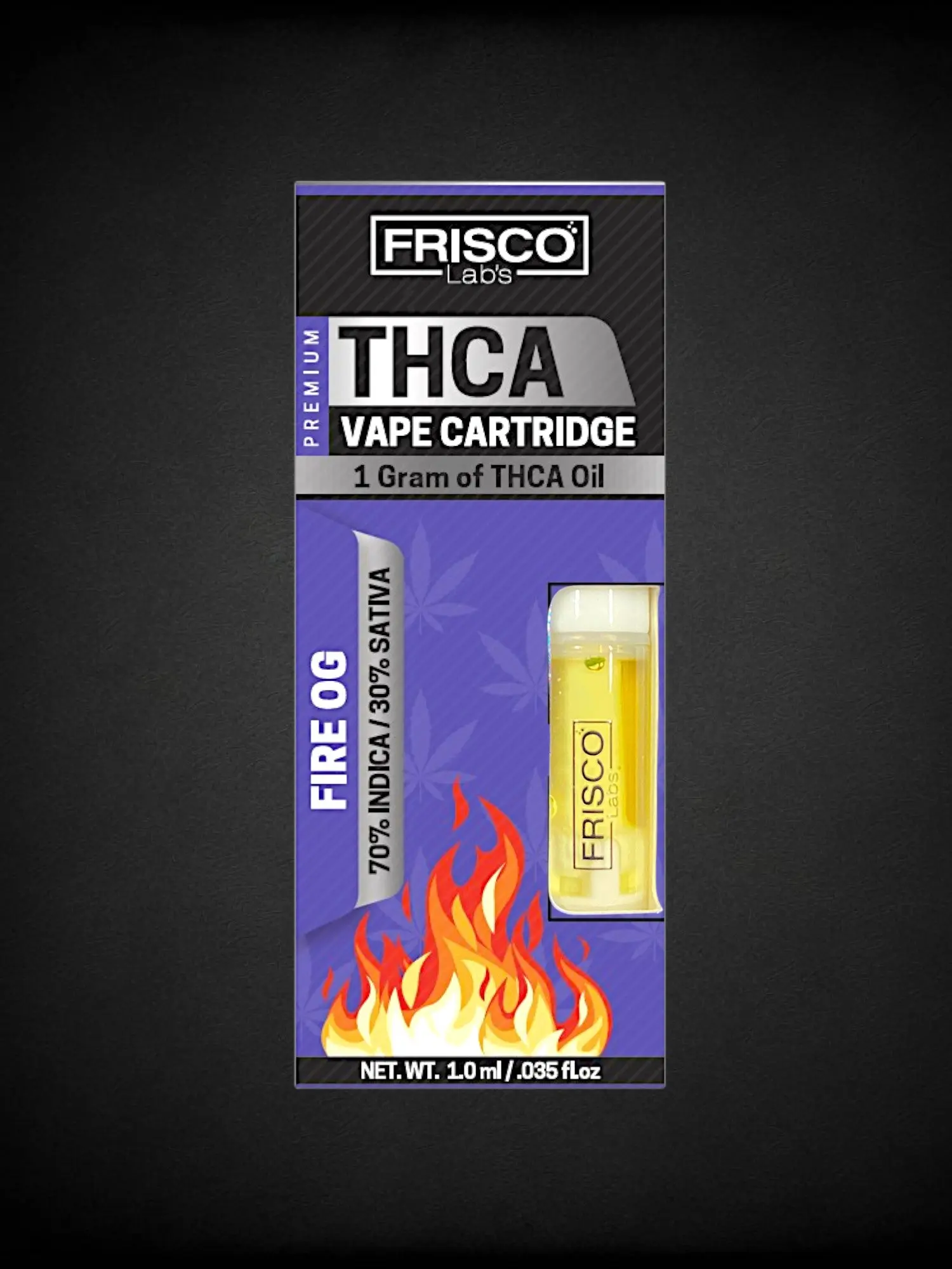 Fire OG THCA Vape Cartridge