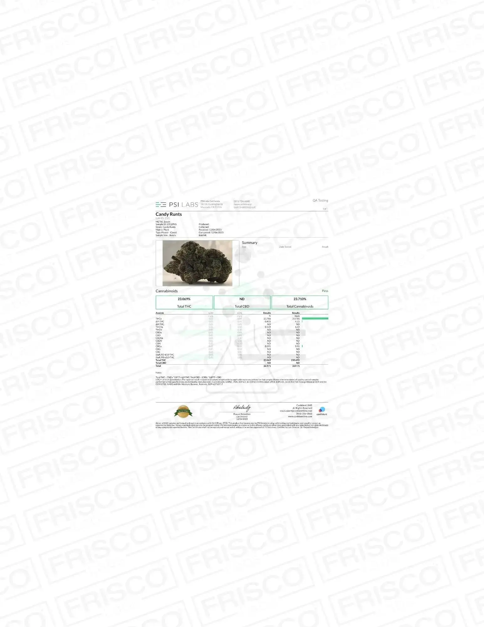 1 Pound - Candyz Runtz Strain THCA - Image 2