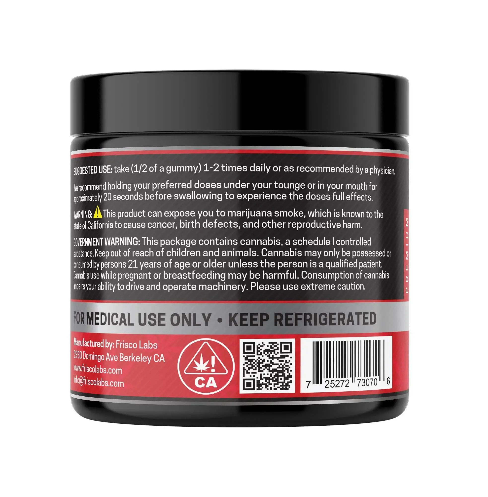 Full Spec. CBD Gummies, Cherry - 1000mg | 25 Pcs Gummies - Image 3