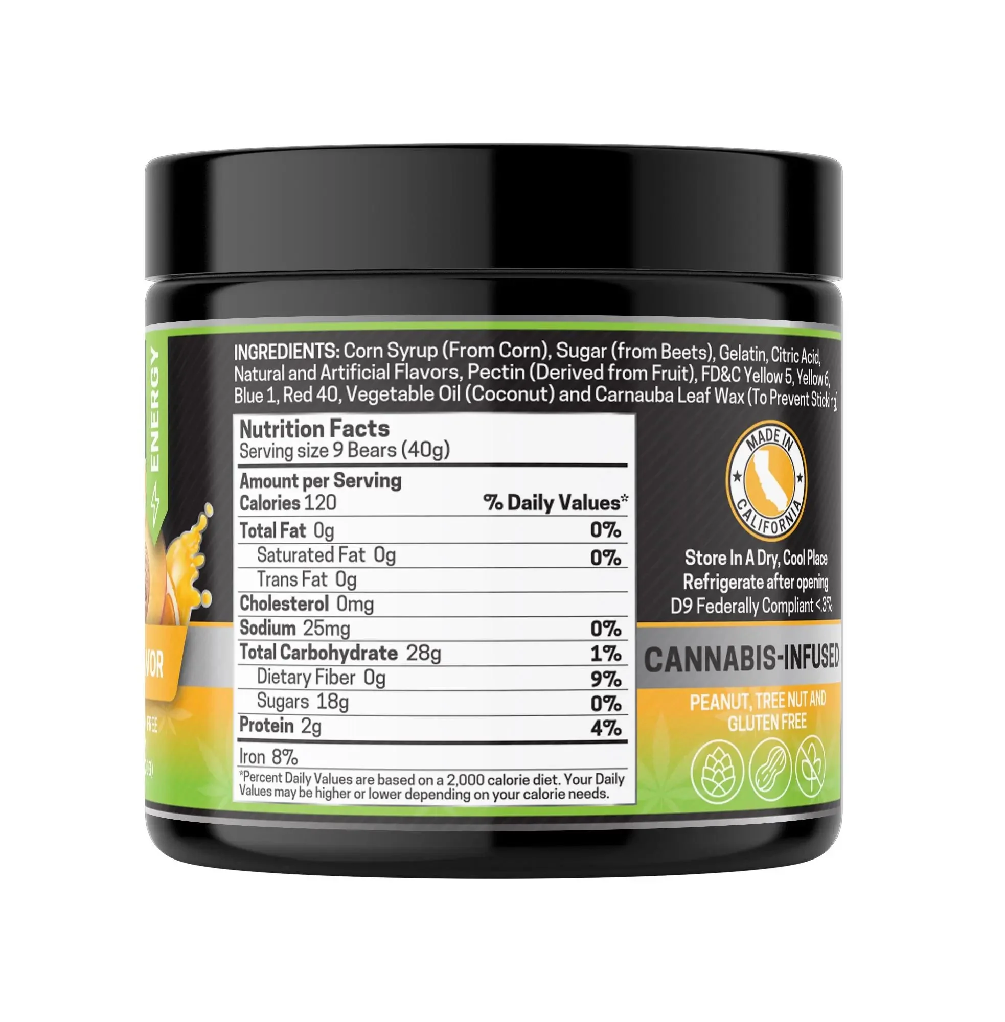 Full Spec. CBD Gummies, Mix Flavor Energy - 1000mg | 25 Pcs Gummies - Image 4