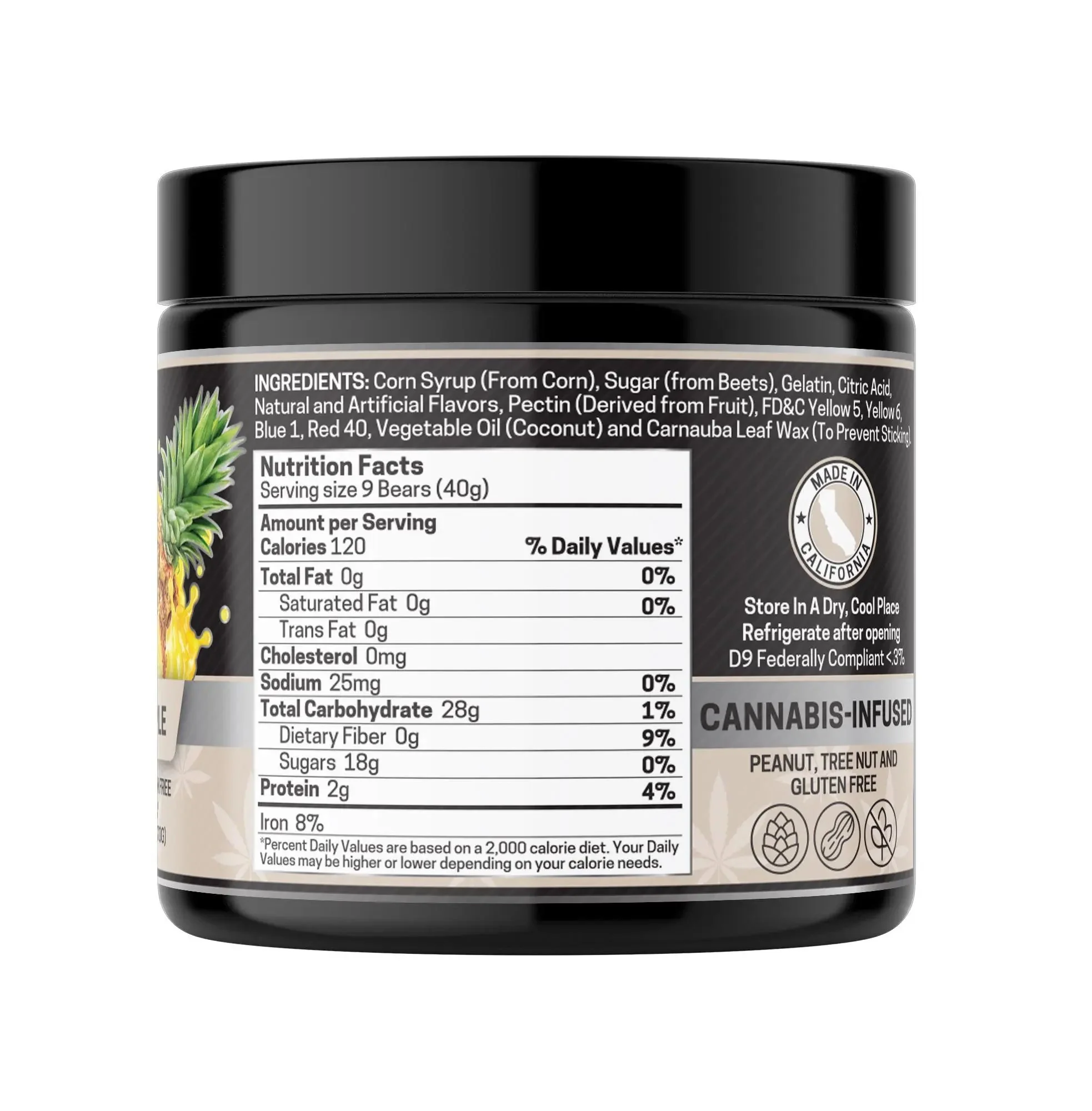 Full Spec. CBD Gummies, Pineapple - 1000mg | 25 Pcs Gummies - Image 4