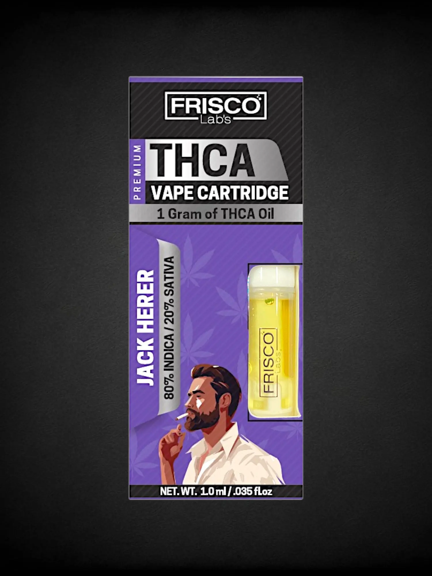 Jack Herer THCA Vape Cartridge