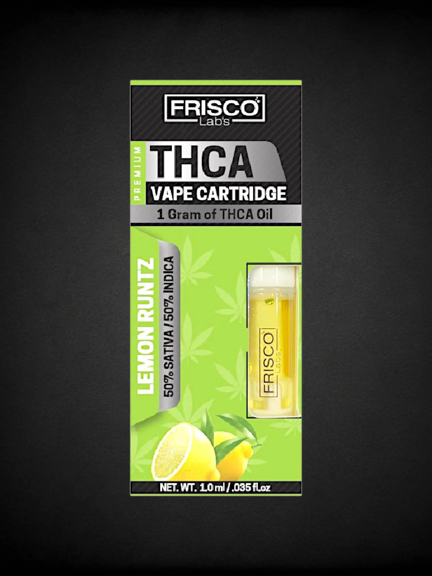 Lemon Runtz THCA Vape Cartridge
