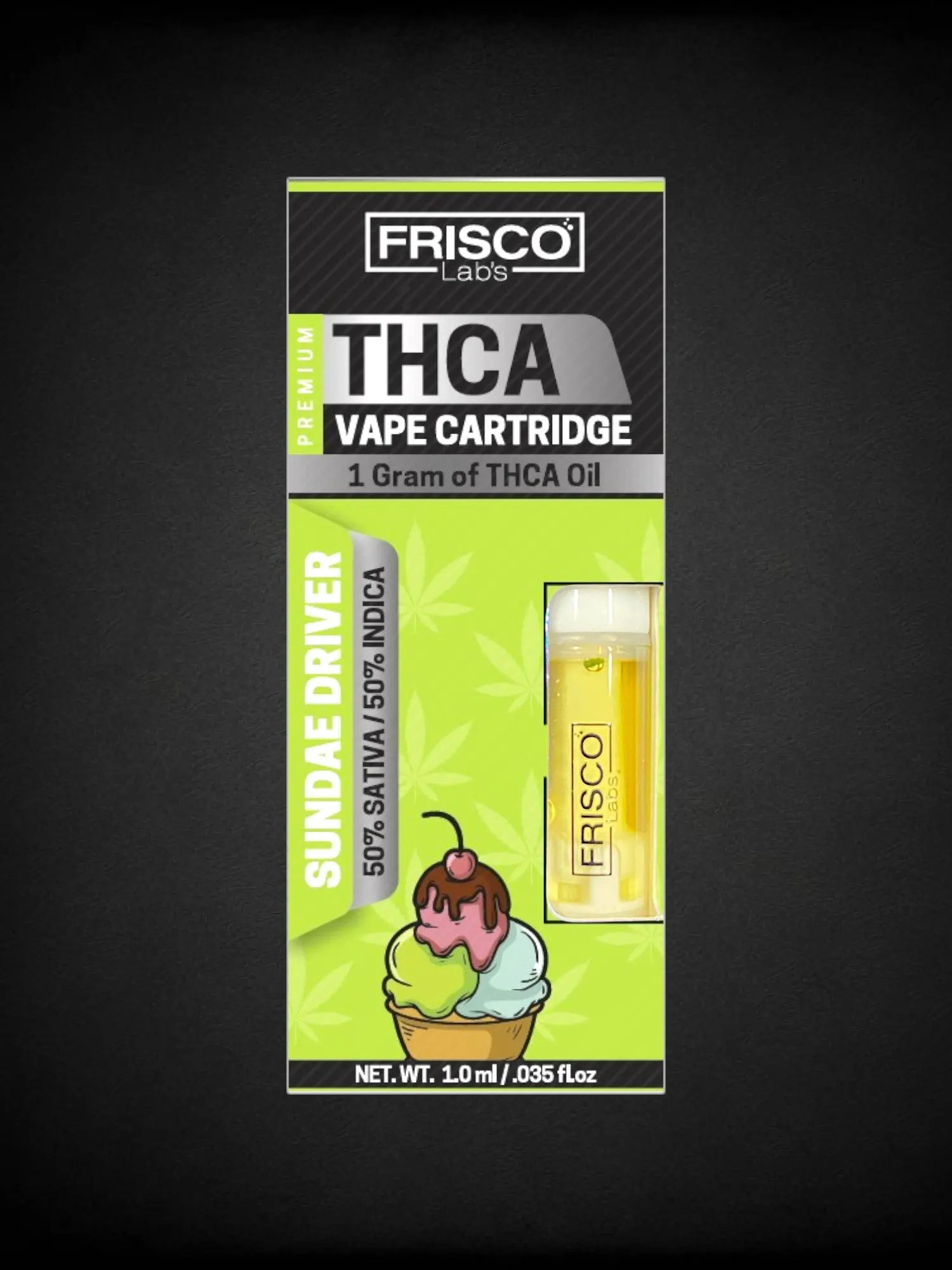 Sundae Driver THCA Vape Cartridge
