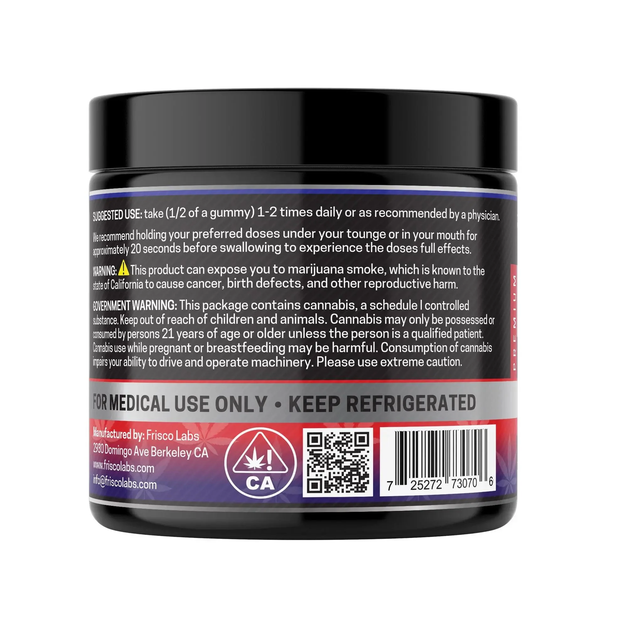 THCA Gummies, Mix Flavor Sleep - 1000mg | 25 Pcs Gummies - Image 3